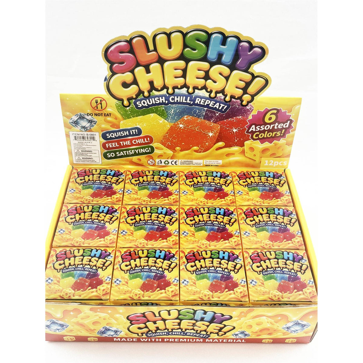 Slushy Cheese Slow Rising Squishy