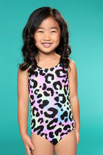 Load image into Gallery viewer, Neon Sherbet Leopard Leotard
