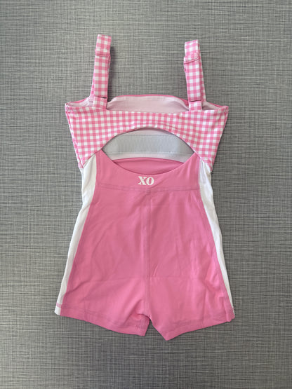 XO Gingham Biketard