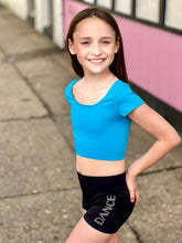 Load image into Gallery viewer, One Size Rhinestone Dance Shorts
