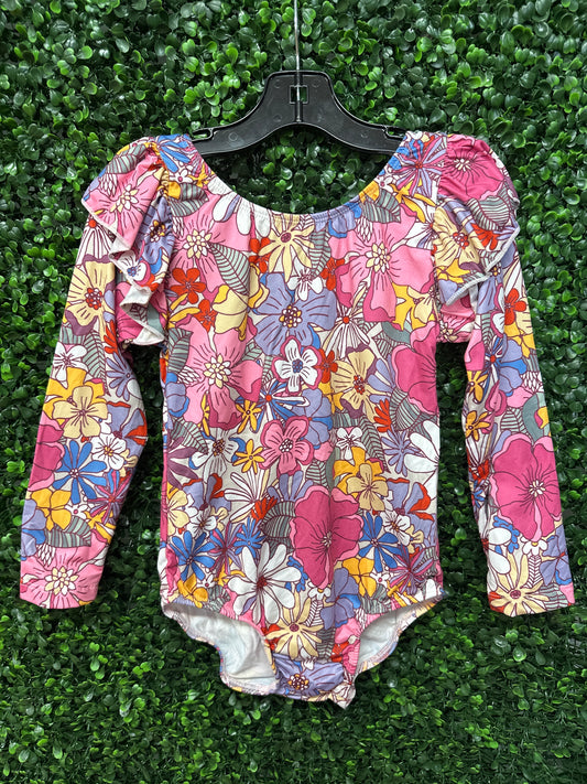 5/6 Flutter Long Sleeve Leotard