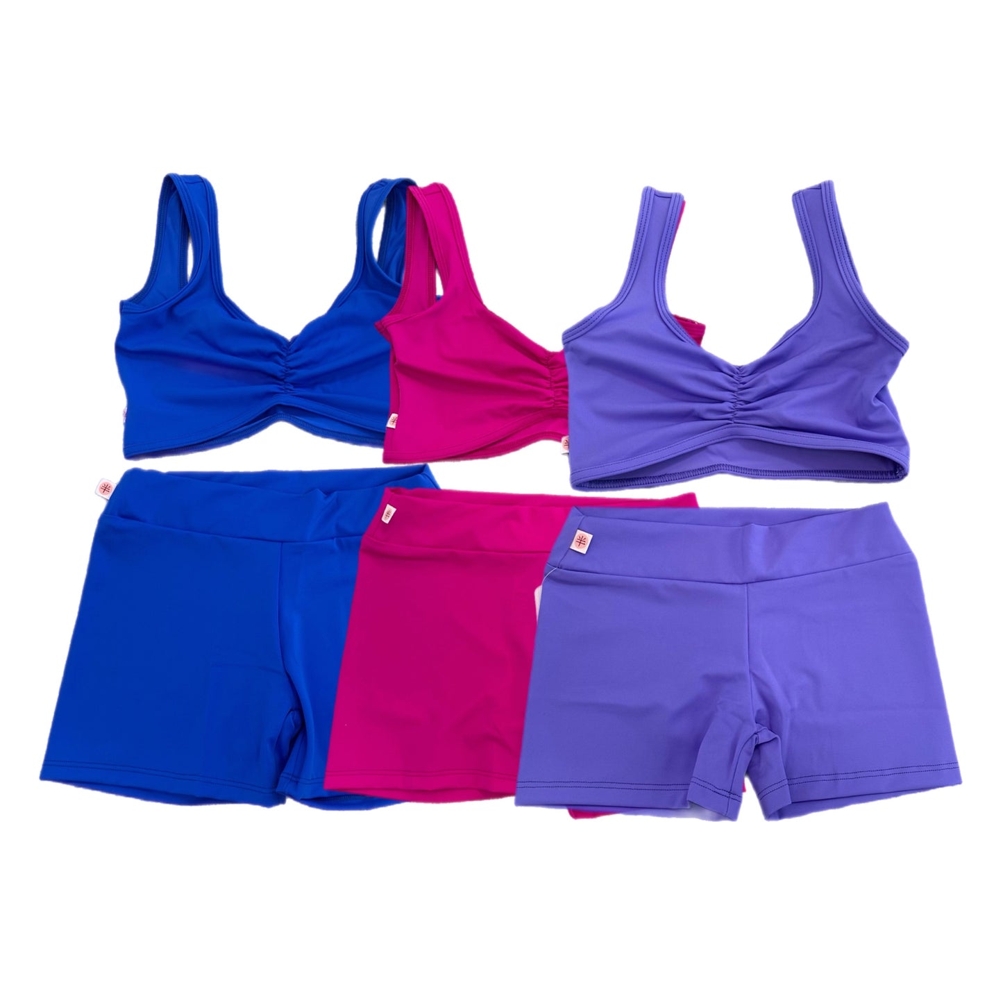 Demi Pinch Solid Short Set *