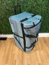 Load image into Gallery viewer, Factory 2nd Large Light Blue Sparkle Large Glam&#39;r Gear Bag
