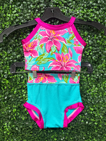 Custom Bright Flower Brief Set