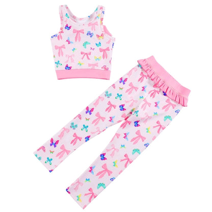 Bow & Butterfly Pant Set
