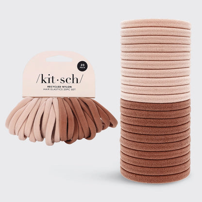 Nylon Hair Elastics -20pcs.