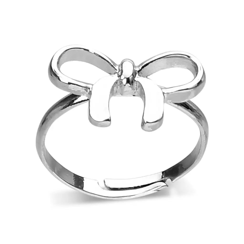 Fancy Bow Nail Polish Ring Set