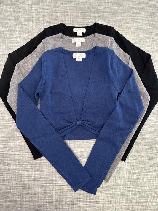 Cropped Pinch Sweater #11001