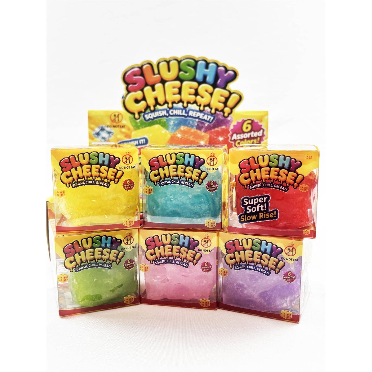 Slushy Cheese Slow Rising Squishy