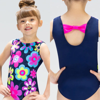 GKids Flower Power Tank Leotard: Child X-Small