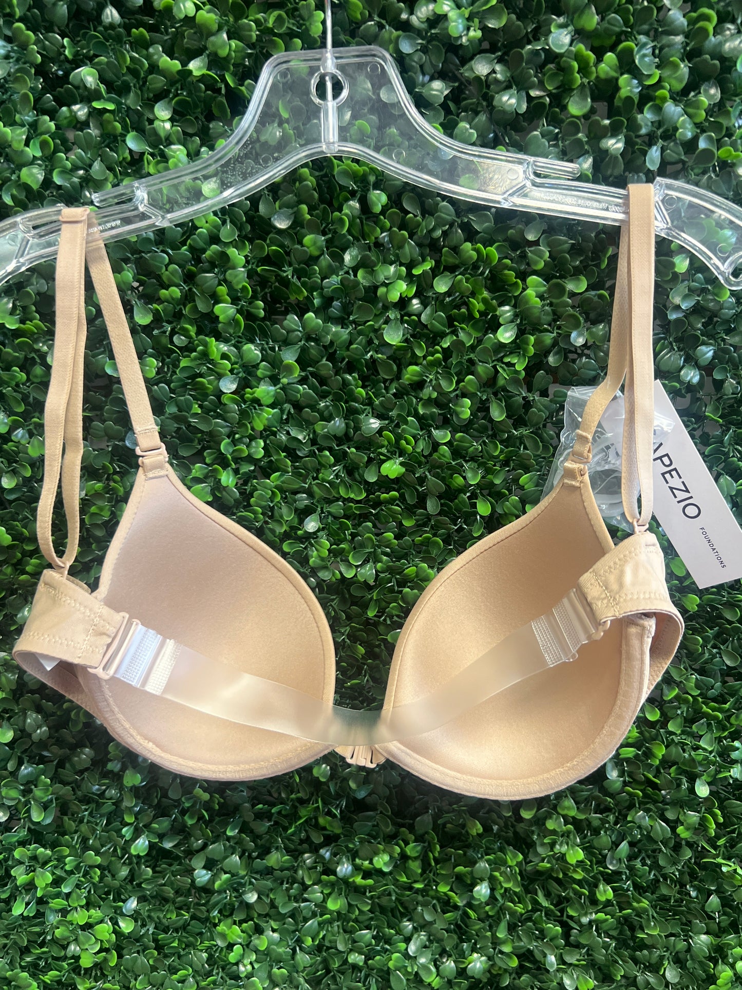 Capezio Underwire Clear Strap Bra #3767