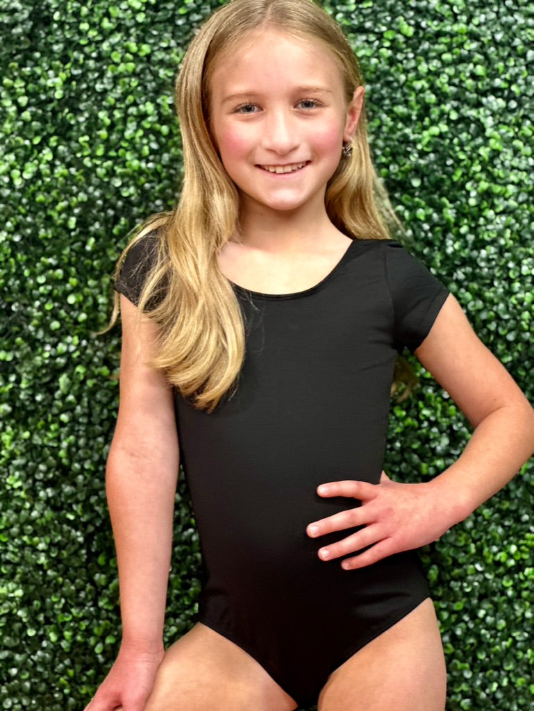 Basic Cap Sleeve Leotard #5602