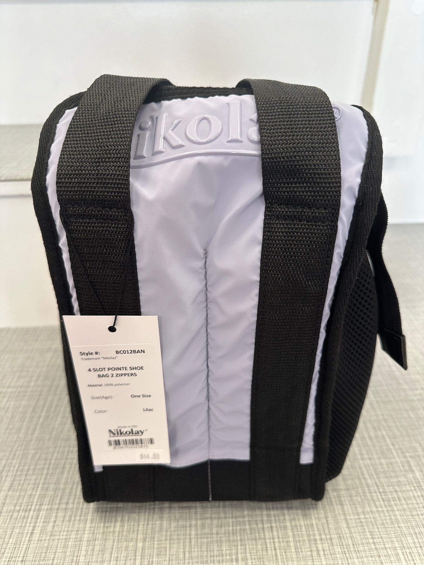 4- Slot Pointe Shoe Bag with Zippers