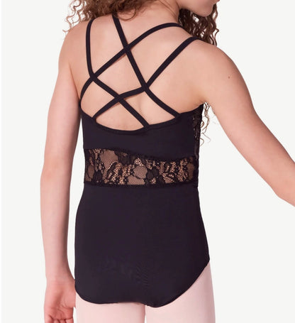 Soft Elegance Cami Lace Leotard w/ Bratek #EL103