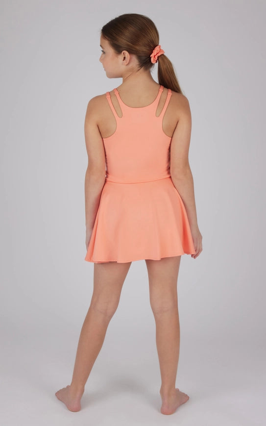 Cut Out Tank and Skort Set