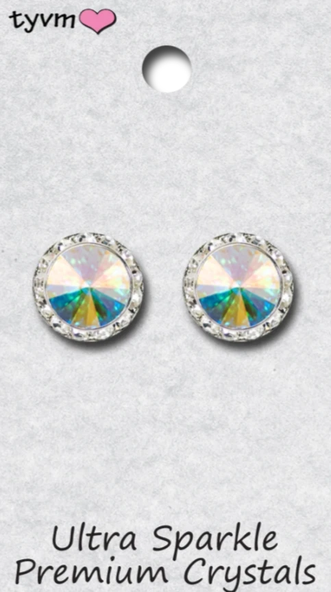 Hypoallergenic 11MM Ultra Sparkle Earrings