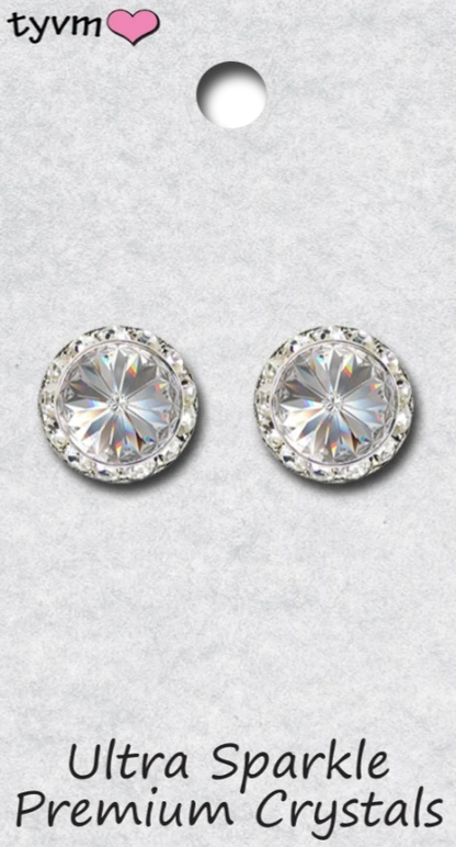 Hypoallergenic 11MM Ultra Sparkle Earrings