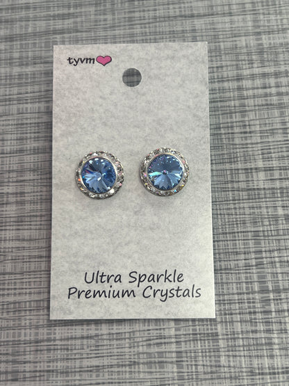 Hypoallergenic 15MM Ultra Sparkle Earrings