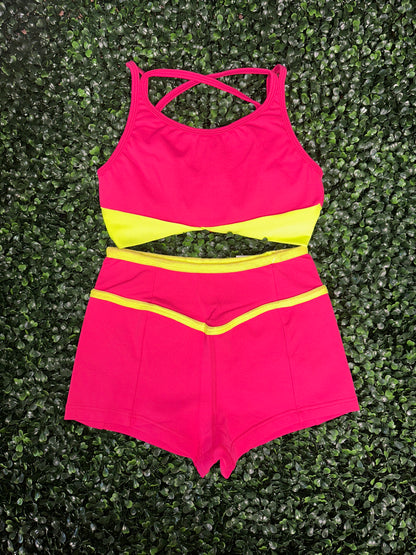 Honeydrip Top & Brat Short Set