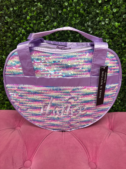 Sequin Heart Bag