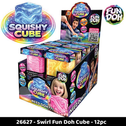 Squishy Swirl Cube