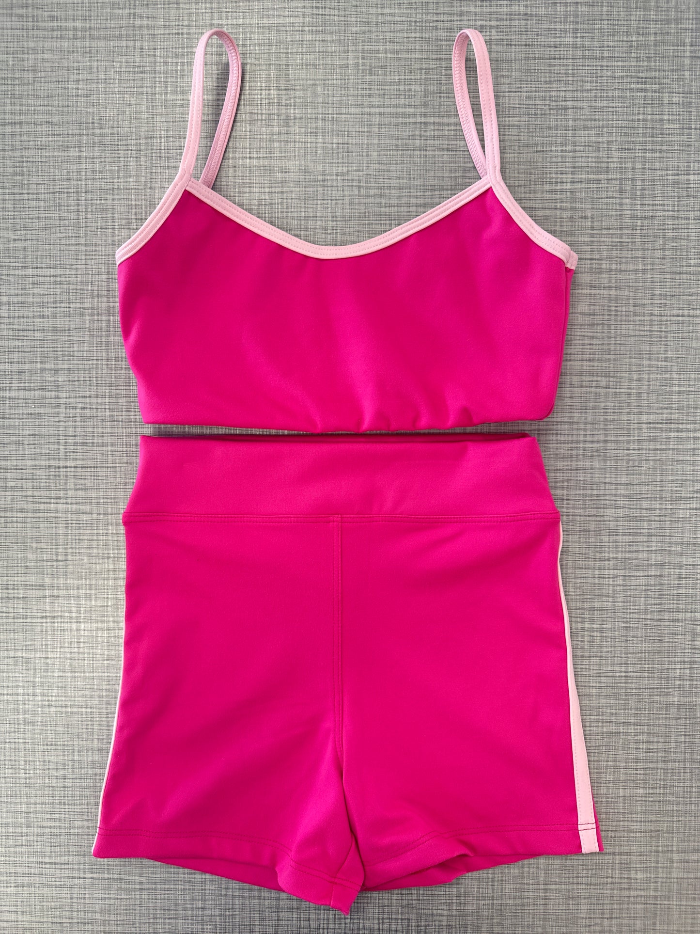 Keyhole Back Top & Short Set