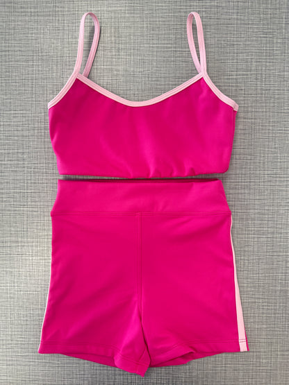Keyhole Back Top & Short Set