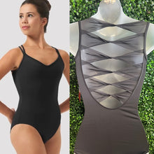 Load image into Gallery viewer, Boheme Boat Neck Leotard #M3111
