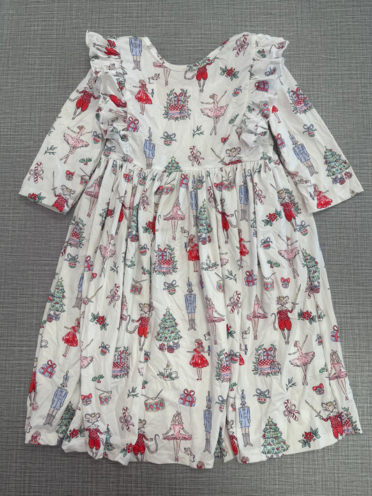 Clara's Christmas Twirl Dress