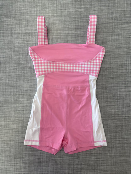 XO Gingham Biketard