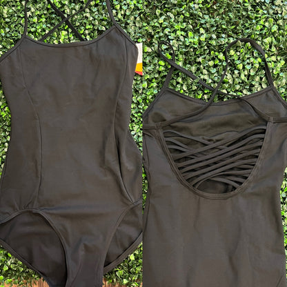 Strappy Cami Leotard #MC 833