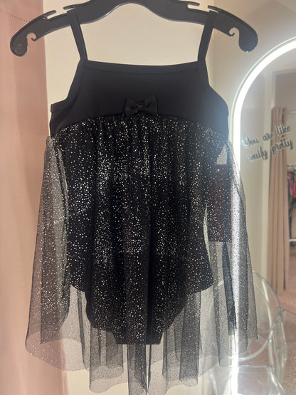 Baby Doll Glitter Dress Leotard #104