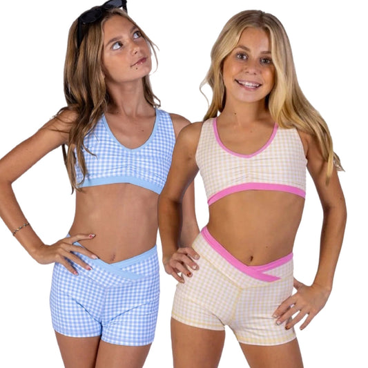 PRE-ORDER Gingham Short Set