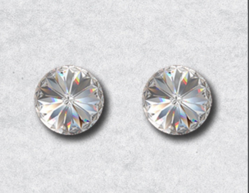 Hypoallergenic Ultra Sparkle Single Stone Earrings