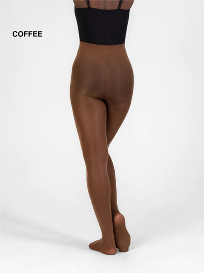 Body Wrappers Totalstretch Knit Waist Footed Tights # C80-A80