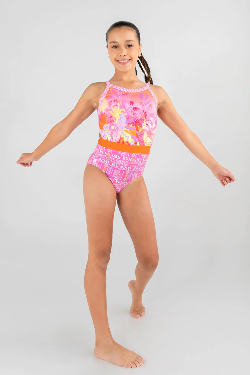 Sylvia P 6 Bonita Cheetah Leotard