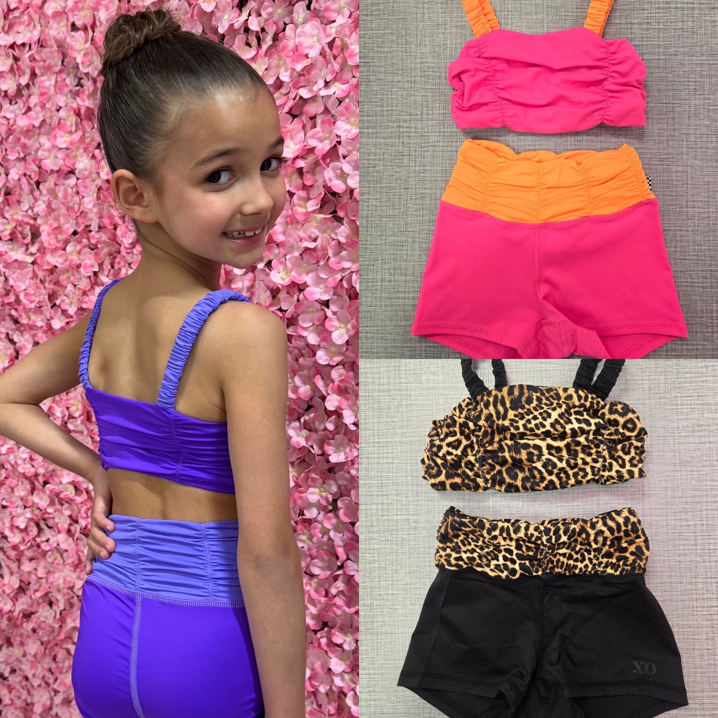 XO Sassy Scrunch Short Set