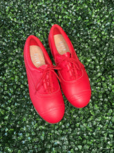 Load image into Gallery viewer, Jason Samuel Smith Red Pebble Leather Tap Shoes
