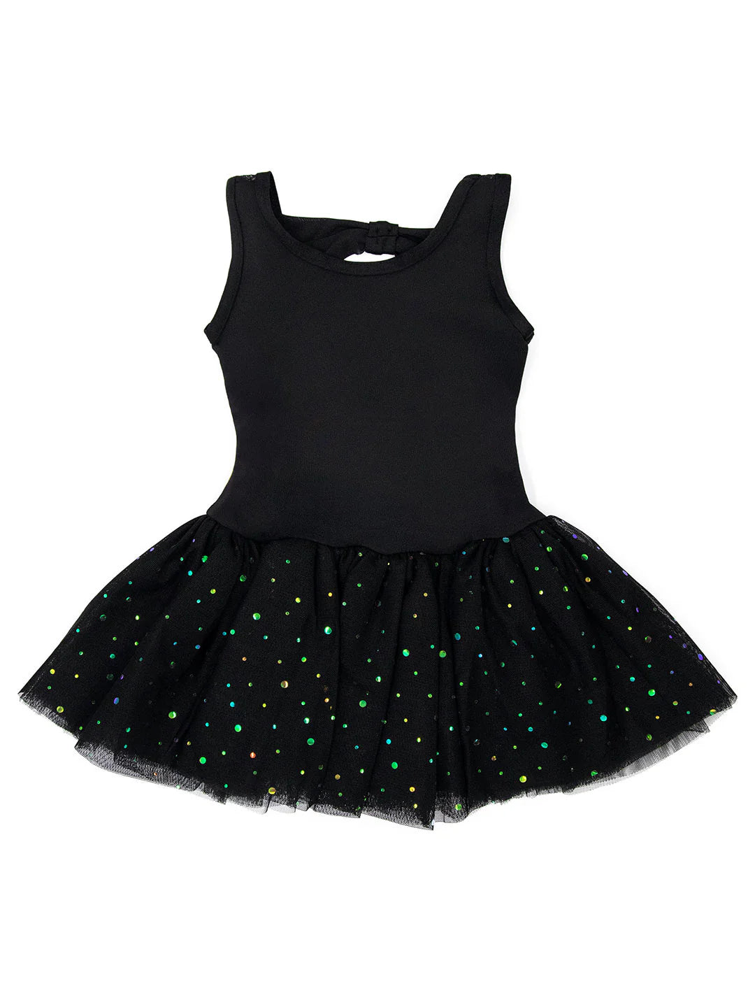 Keyhole Back Dress Leotard #11728
