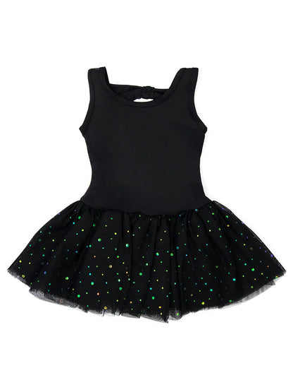 Keyhole Back Dress Leotard #11728