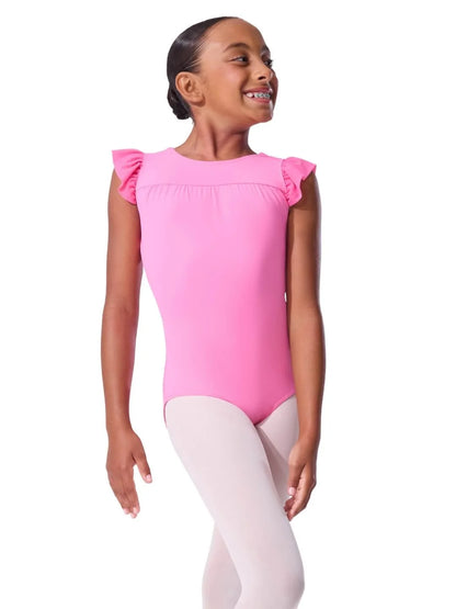 Sheer Ruffles Leotard #103
