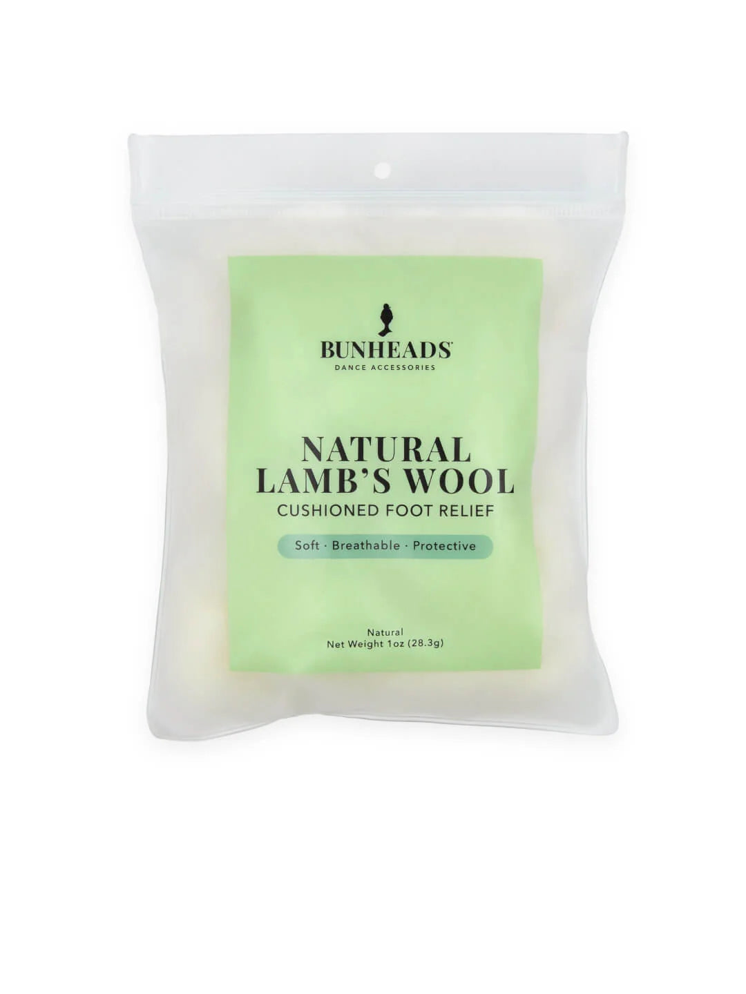 Bunheads Natural Lambs Wool
