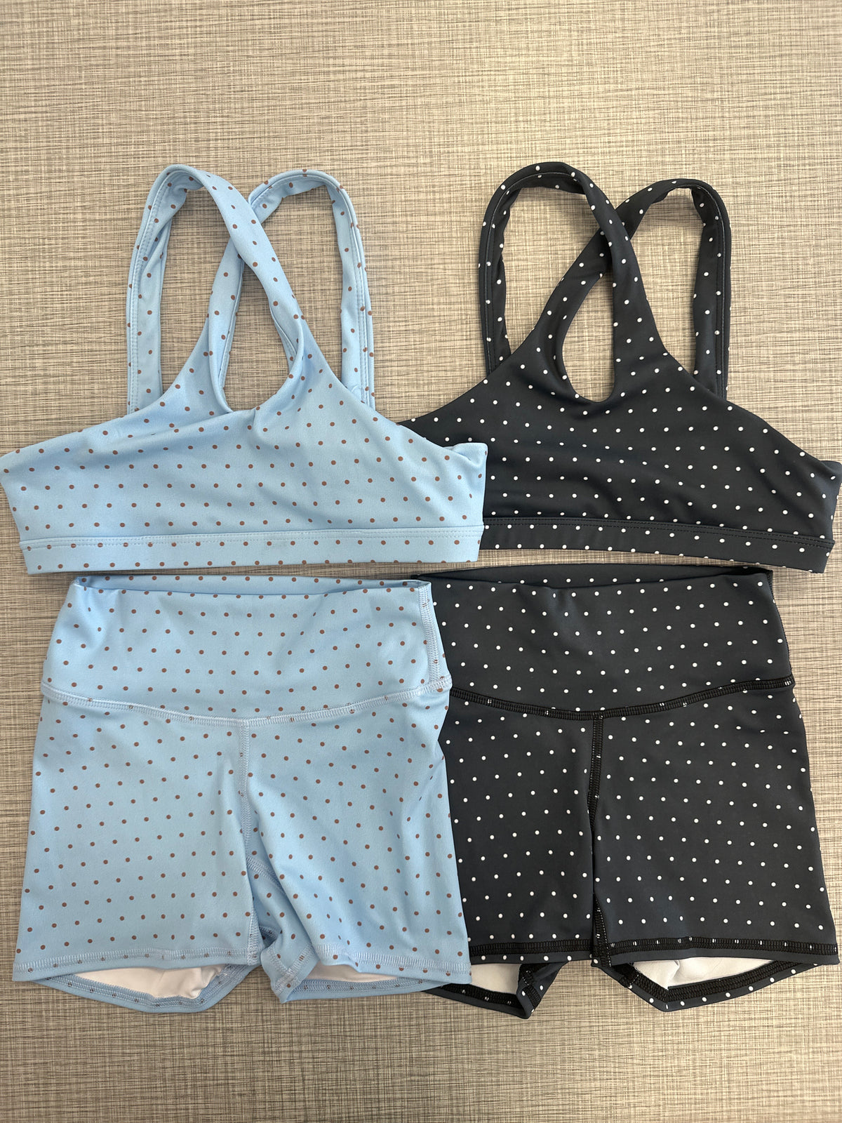 Five: City Convertible Bra & Everyday Polka Dot Short Set