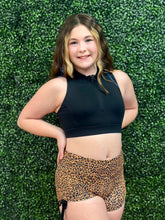 Load image into Gallery viewer, Limited Edition Cheetah Print Side Tie Shorts
