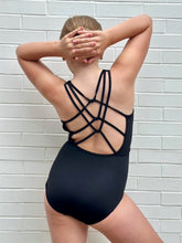 Load image into Gallery viewer, Large Adult Strappy Back Detail Tank Leotard #L 0565B
