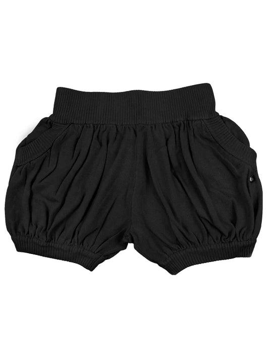 Black Bubble Shorts