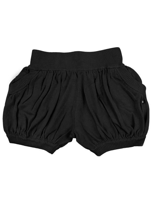 Black Bubble Shorts