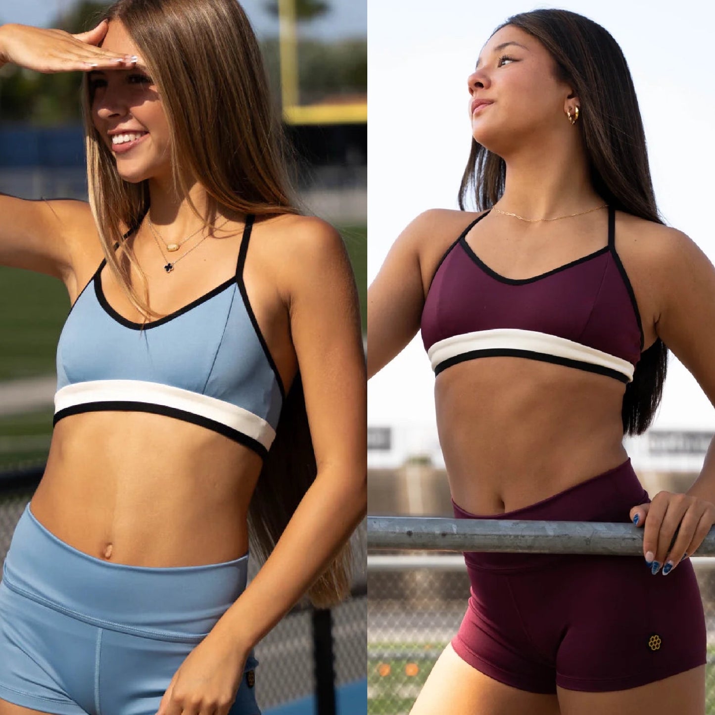 Allure Top & Fold Over Short Set