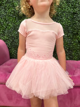 Load image into Gallery viewer, Sweetheart Cap Sleeve Wrap Back Tutu Leotard  #CL0502
