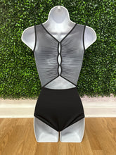 Load image into Gallery viewer, Wildflower Marigold Mesh Back Leotard #12088
